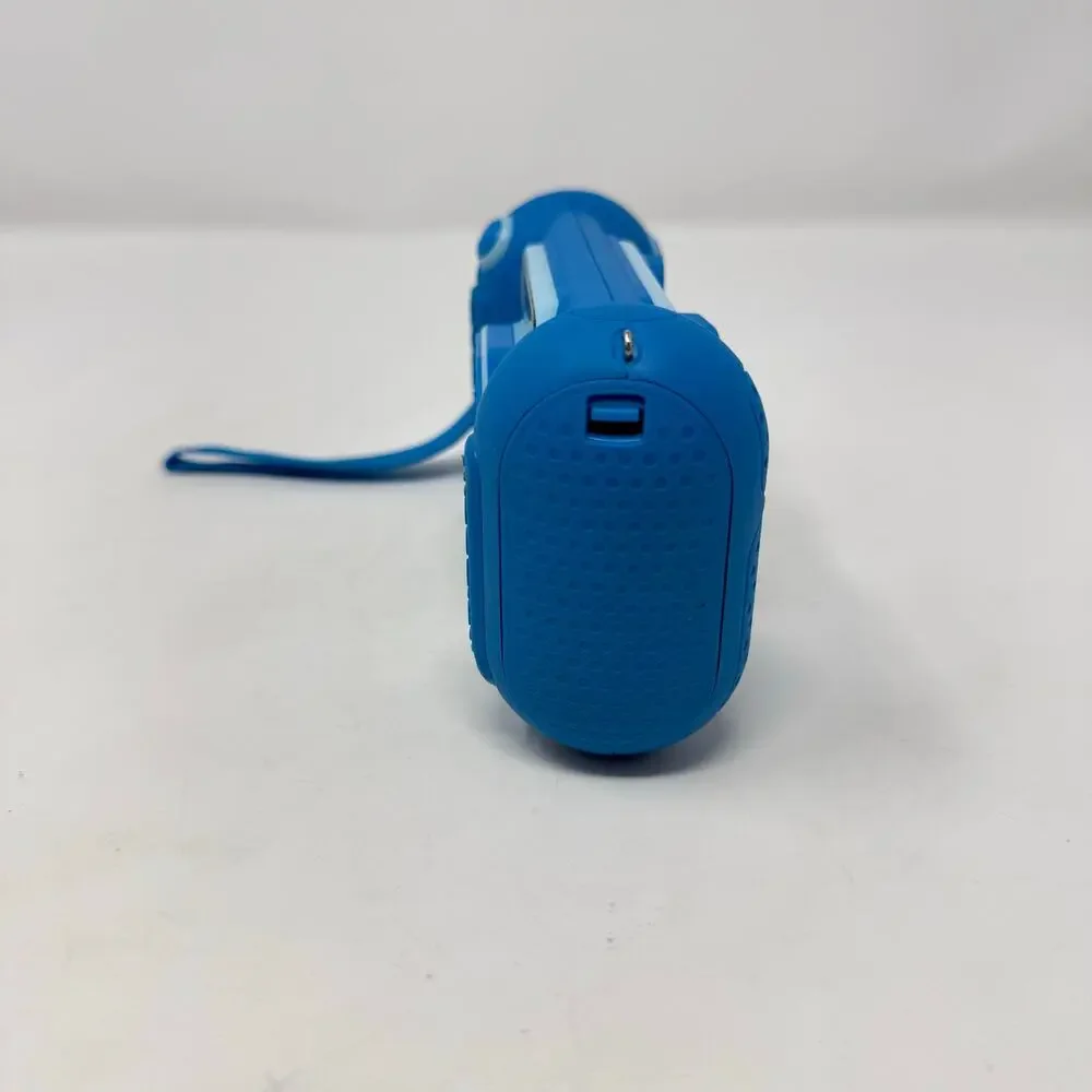 VTech KidiZoom Camera Pix Plus Blue Kids Digital 2MP 4X Zoom Case Tested Works